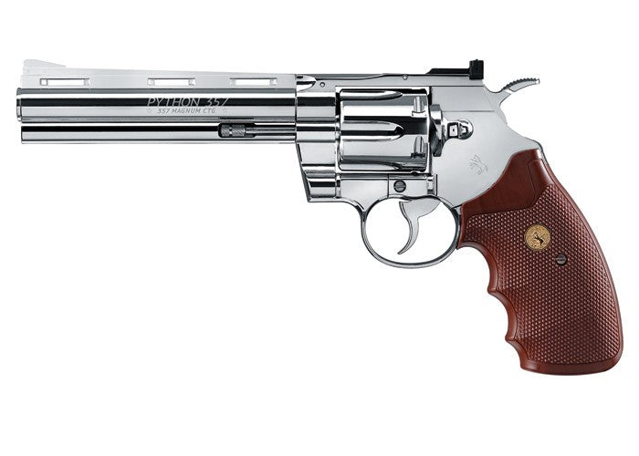 Colt Python CO2 Revolver, Chrome by Colt – CA OUTDOORS