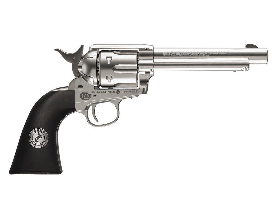 Colt SAA CO2 Pellet Revolver, Nickel by Colt