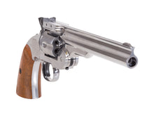 Schofield No. 3 Nickel CO2 BB Revolver, Full Metal Authentic Replica , Caliber - 0.177"