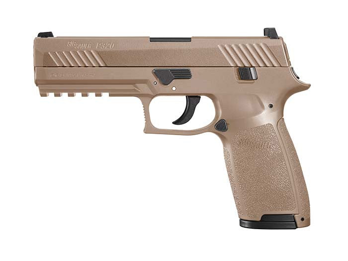 SIG Sauer P320 CO2 Pistol, Metal Slide, Coyote Tan by SIG Sauer